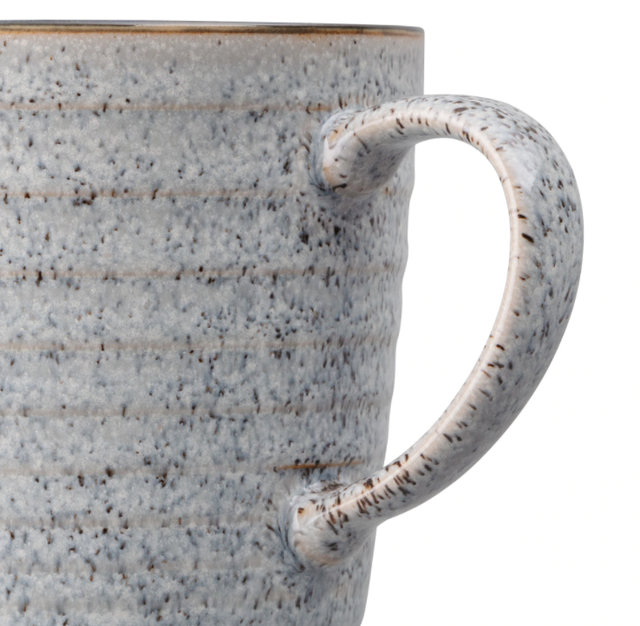 Denby, Denby Studio Grey Ridged Mug, Redber Coffee