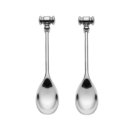 Alessi, Alessi Dressed Set of 2 Spoons by Marcel Wanders, Redber Coffee