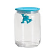 Alessi, Alessi Gianni Glass Storage Jar 90 cl - Blue, Redber Coffee