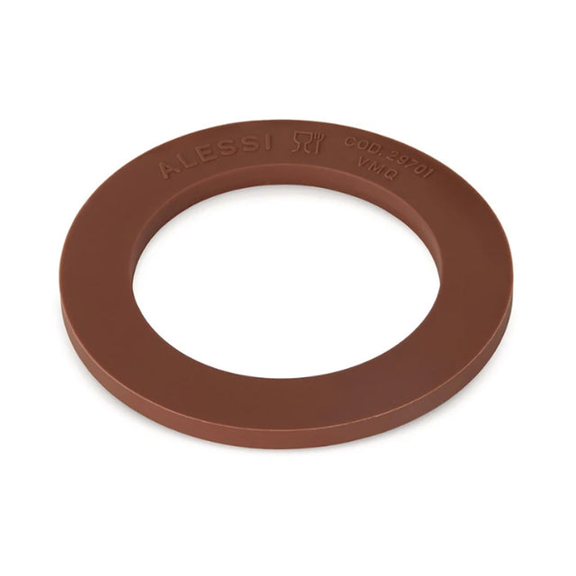 Alessi, Alessi Replacement Rubber Washer For Art. 90002/3, 90002/3 100, Redber Coffee