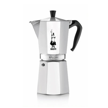 Bialetti, Bialetti Moka Express Aluminium Stovetop Coffee Maker (12 Cup), Redber Coffee