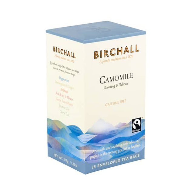 Birchall, Birchall Enveloped Tea Bags 25pcs - Camomile, Redber Coffee