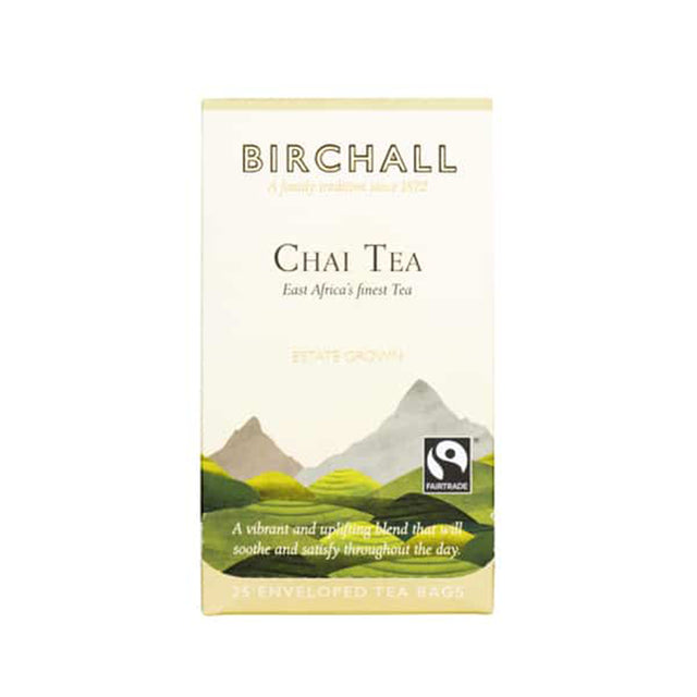 Birchall, Birchall Enveloped Tea Bags 25pcs - Chai Tea, Redber Coffee