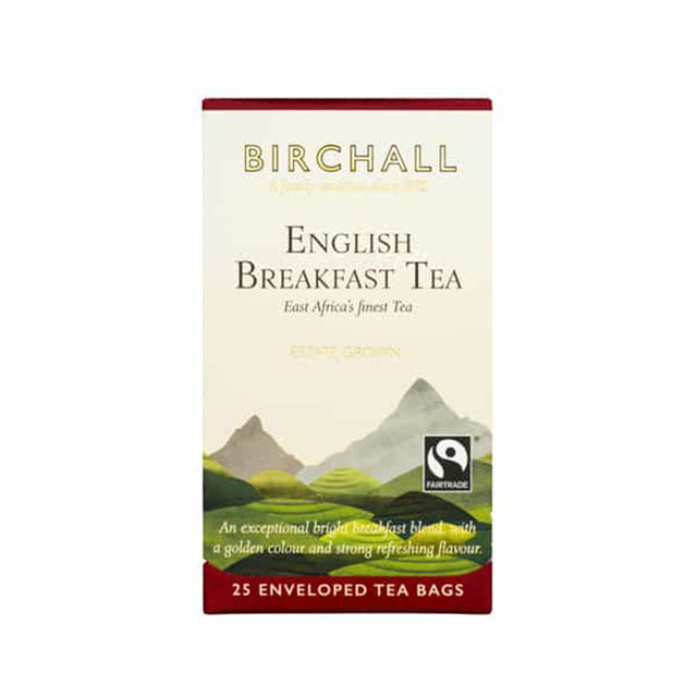 Birchall, Birchall Enveloped Tea Bags 25pcs - English Breakfast, Redber Coffee