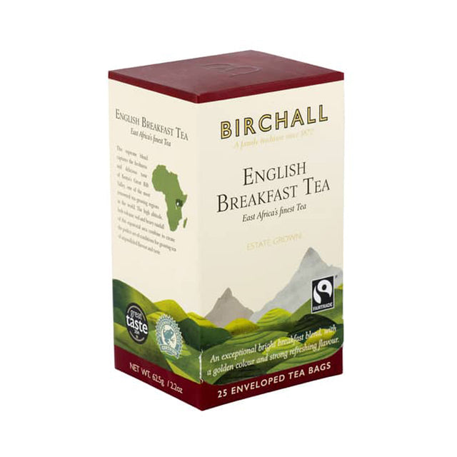 Birchall, Birchall Enveloped Tea Bags 25pcs - English Breakfast, Redber Coffee