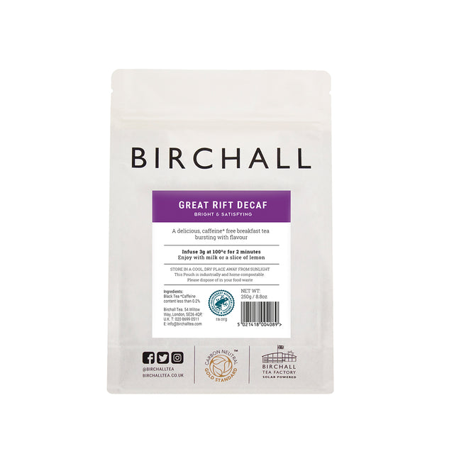 Birchall, Birchall Loose Leaf Tea 250g - Great Rift Decaf, Redber Coffee