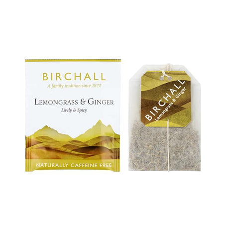 Birchall, Birchall Enveloped Tea Bags 25pcs - Lemongrass & Ginger, Redber Coffee