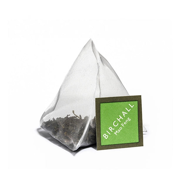 Birchall, Birchall Plant-Based Prism Tea Bags 15pcs - Mao Feng Green Tea, Redber Coffee