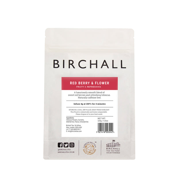 Birchall, Birchall Loose Leaf Tea 125g - Red Berry & Flower, Redber Coffee