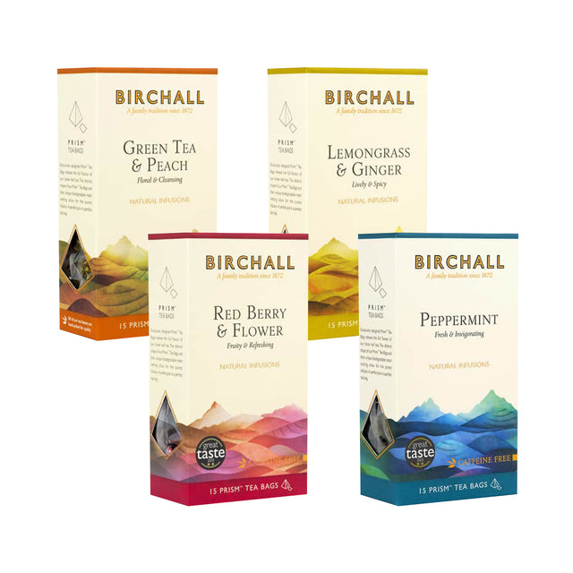 Birchall, Birchall Herbal Tea Collection - Prism Tea Bags, Redber Coffee