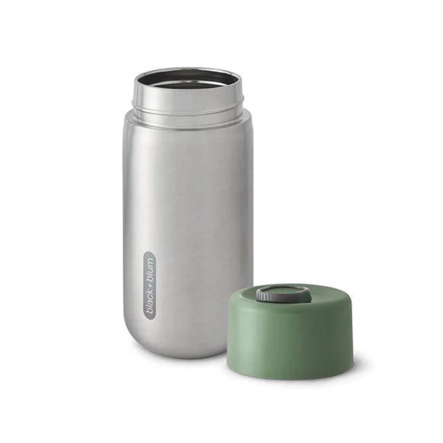 Black+Blum, Black+Blum Insulated 340ml/12oz Travel Cup Stainless Steel - Olive, Redber Coffee