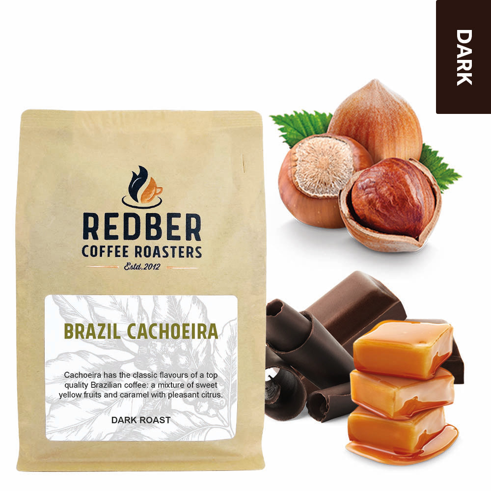 Redber, BRAZIL FINCA CACHOEIRA (NATURAL) - Dark Roast Coffee, Redber Coffee