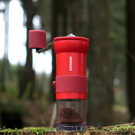 Cafflano, Cafflano Krinder Hand Burr Grinder - Red, Redber Coffee