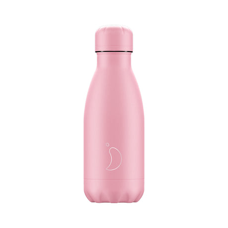 Chilly's, Chilly's Vacuum Insulated Stainless Steel 260ml Drinking Bottle - Pastel All Pink, Redber Coffee