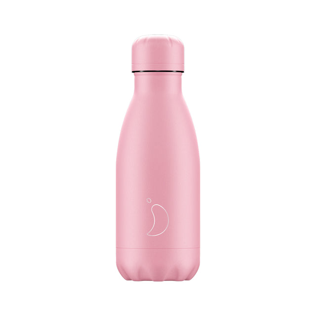 Chilly's, Chilly's Vacuum Insulated Stainless Steel 260ml Drinking Bottle - Pastel All Pink, Redber Coffee