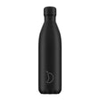 Chilly's, Chilly's Vacuum Insulated Stainless Steel 750ml Drinking Bottle - Monochrome All Black, Redber Coffee