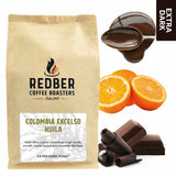 Redber, COLOMBIA EXCELSO HUILA - Italian Extra Dark Coffee, Redber Coffee