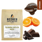 Redber, COLOMBIA EXCELSO HUILA - Medium Roast Coffee, Redber Coffee