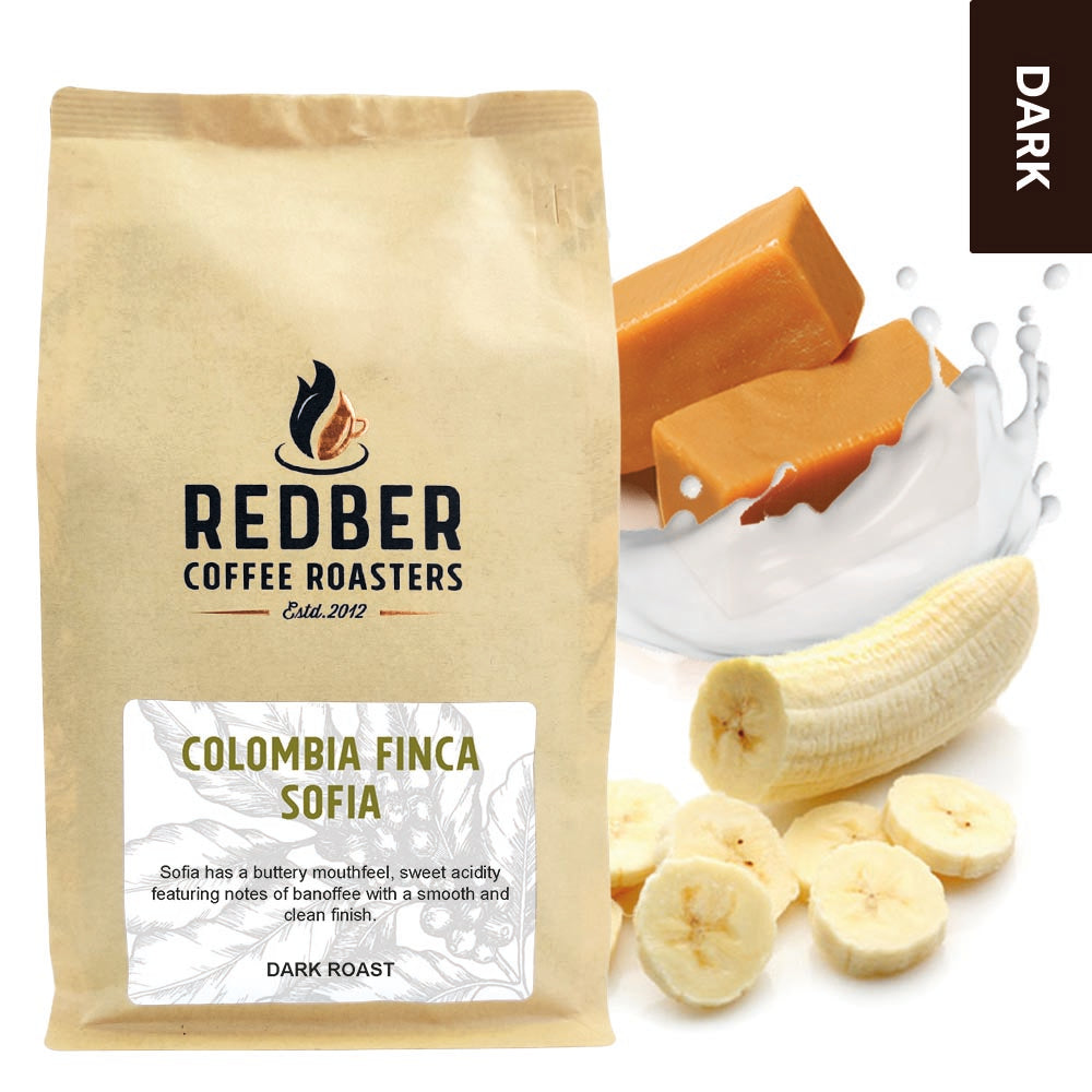 Redber, COLOMBIA FINCA SOFIA - Dark Roast Coffee, Redber Coffee