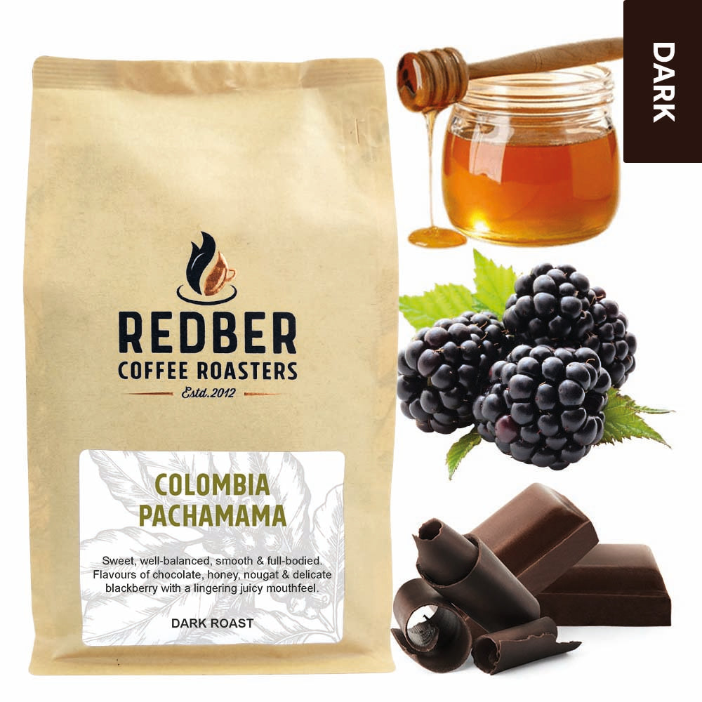 Redber, COLOMBIA PACHAMAMA - Dark Roast Coffee, Redber Coffee