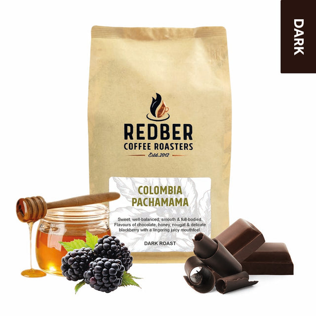 Redber, COLOMBIA PACHAMAMA - Dark Roast Coffee, Redber Coffee