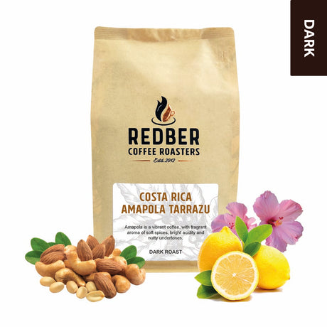 Redber, COSTA RICA AMAPOLA TARRAZÚ - Dark Roast Coffee, Redber Coffee