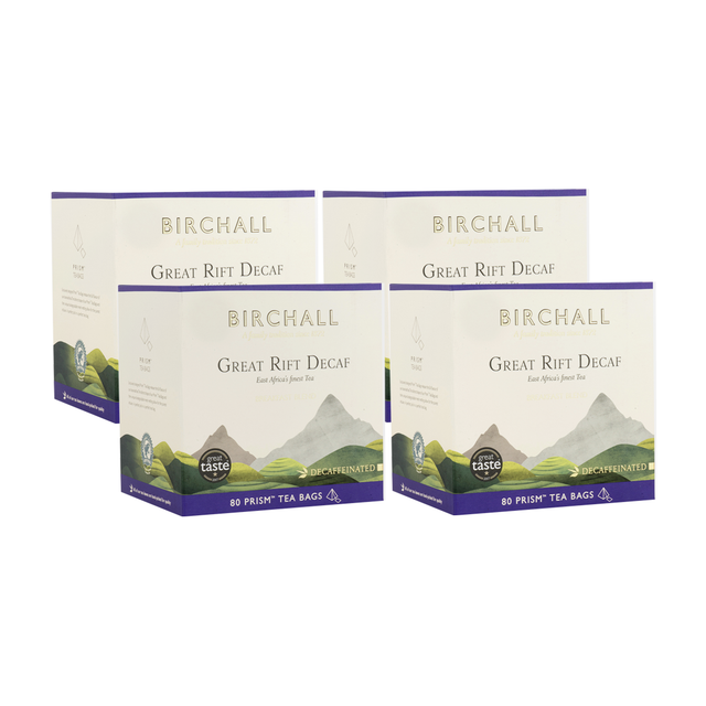 Birchall, Birchall Plant-Based Prism Tea Bags 80pcs - Great Rift Decaf, Redber Coffee