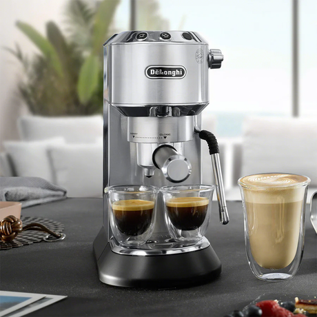 DeLonghi, De'Longhi Dedica Arte Manual Espresso Coffee Machine, Redber Coffee