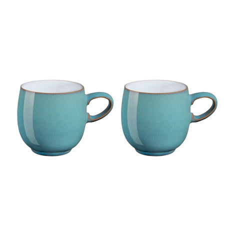 Denby, Denby Azure Small Curve Mugs - Set of 2, Redber Coffee