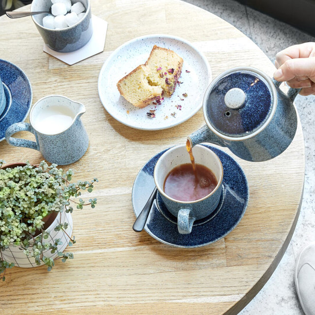 Denby, Denby Studio Blue Flint Brew Small Teapot, Redber Coffee