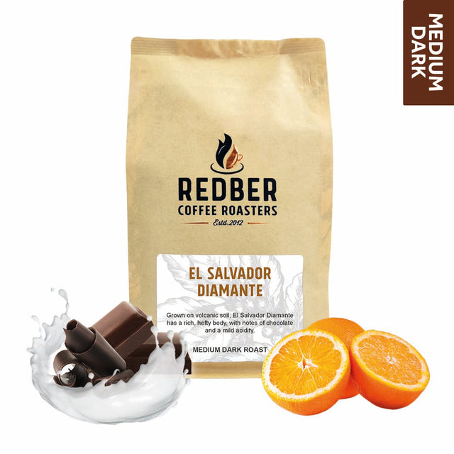 Redber, EL SALVADOR DIAMANTE (SHG) - Medium-Dark Roast Coffee Auto renew, Redber Coffee