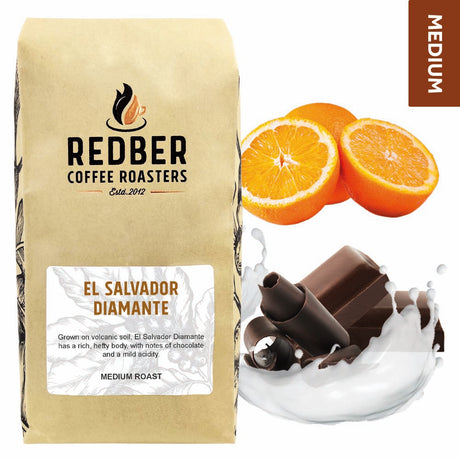 Redber, EL SALVADOR DIAMANTE - Medium Roast Coffee, Redber Coffee