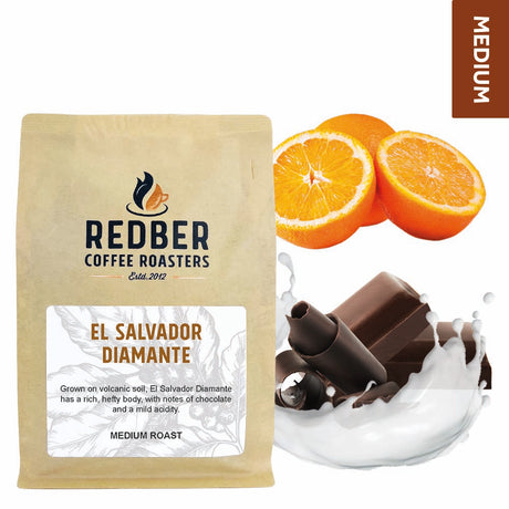 Redber, EL SALVADOR DIAMANTE - Medium Roast Coffee, Redber Coffee