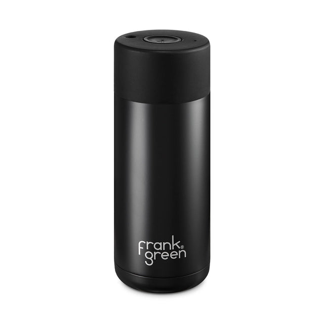 Frank Green, Frank Green 16oz/475ml Ceramic Reusable Cup - Black, Redber Coffee