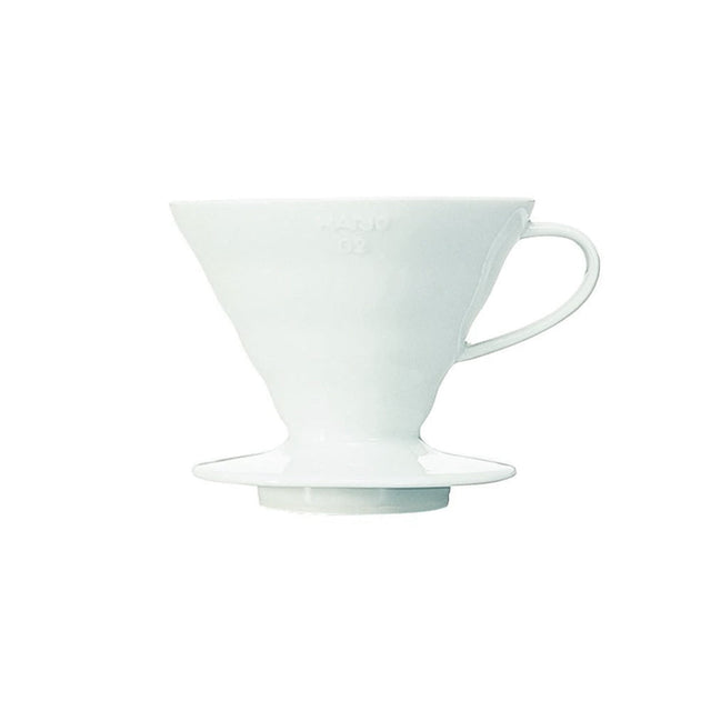 Hario, Hario Bloom V60 Ceramic Coffee Dripper Size 02 - White, Redber Coffee