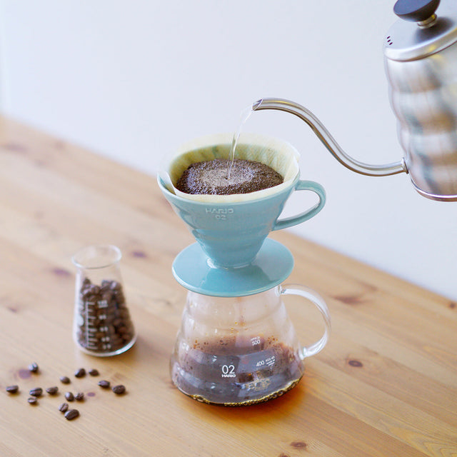 Hario, Hario V60 Ceramic Coffee Dripper Size 02 - Blue, Redber Coffee