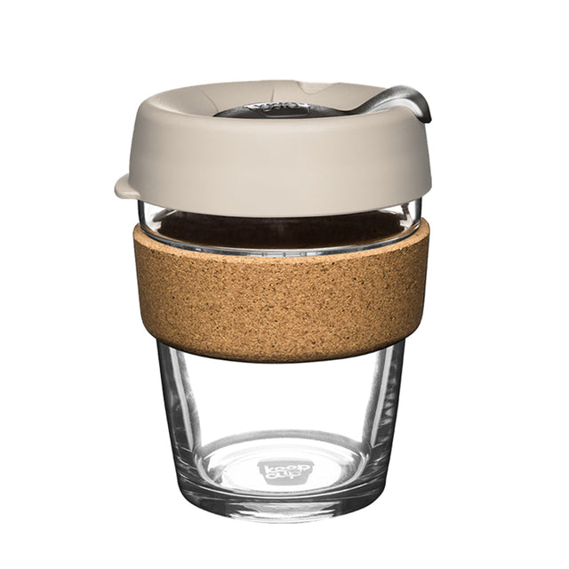 KeepCup, KeepCup Brew Cork Glass Reusable Coffee Cup M 12oz/340ml - Filter & 250g Guatemala Antigua Coffee, Redber Coffee