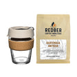 KeepCup, KeepCup Brew Cork Glass Reusable Coffee Cup M 12oz/340ml - Filter & 250g Guatemala Antigua Coffee, Redber Coffee