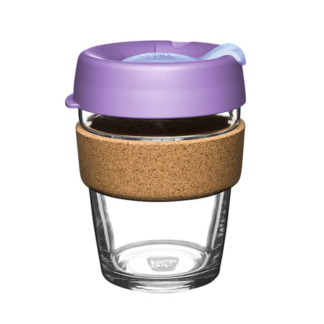 KeepCup, KeepCup Brew Cork Glass Reusable Coffee Cup M 12oz/340ml - Moonlight, Redber Coffee