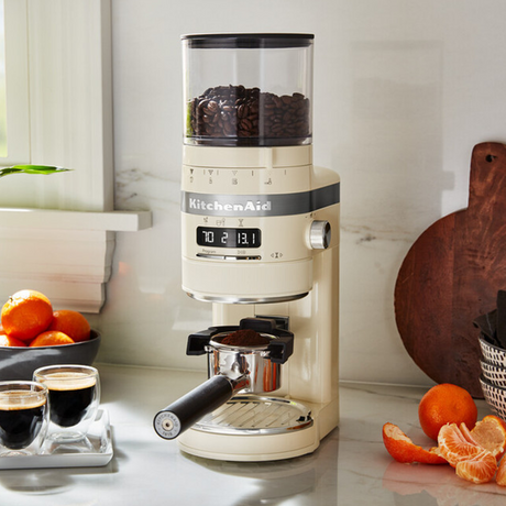 KitchenAid, KitchenAid Burr Coffee Grinder - Almond Cream, Redber Coffee