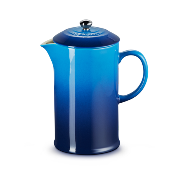 Le Creuset Stoneware Cafetiere - Azure Blue