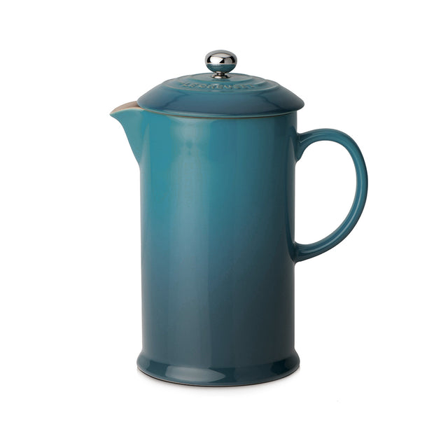 Le Creuset, Le Creuset Stoneware Cafetiere - Deep Teal, Redber Coffee