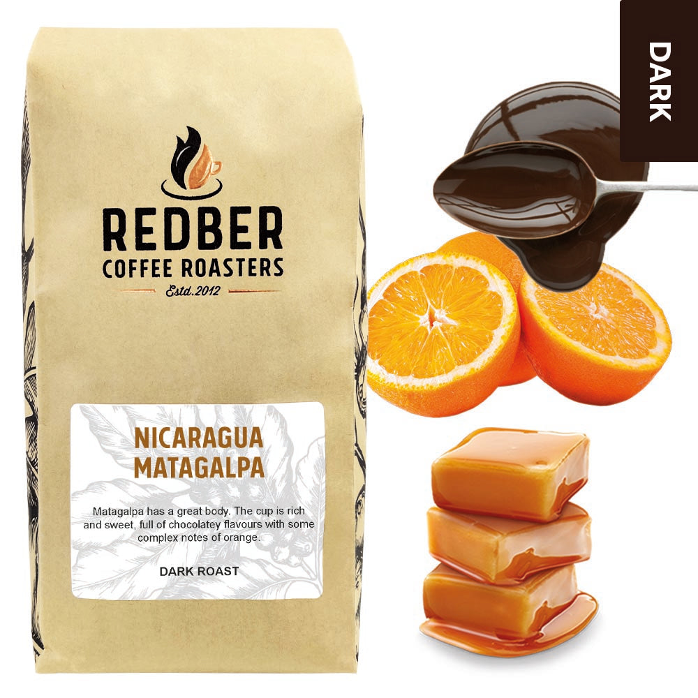 Redber, NICARAGUA MATAGALPA - Dark Roast Coffee, Redber Coffee