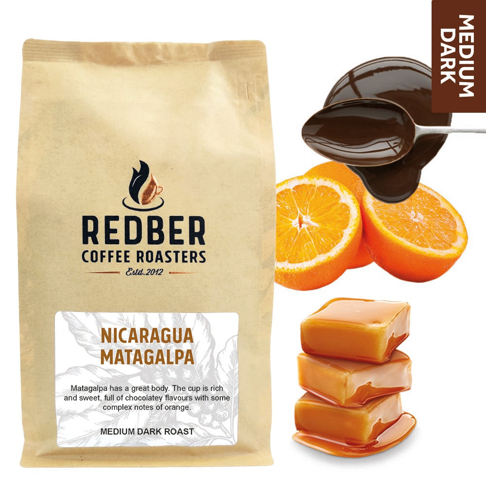 Redber, NICARAGUA MATAGALPA - Medium-Dark Roast Coffee, Redber Coffee