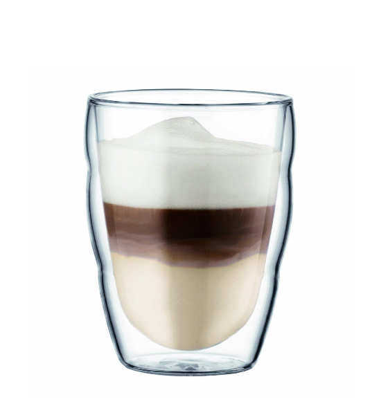 Bodum, Bodum Pilatus Double Wall Glasses 0.25L (Set of 2), Redber Coffee