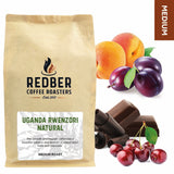 Redber, UGANDA RWENZORI KISINGA NATURAL - Medium Roast Coffee, Redber Coffee