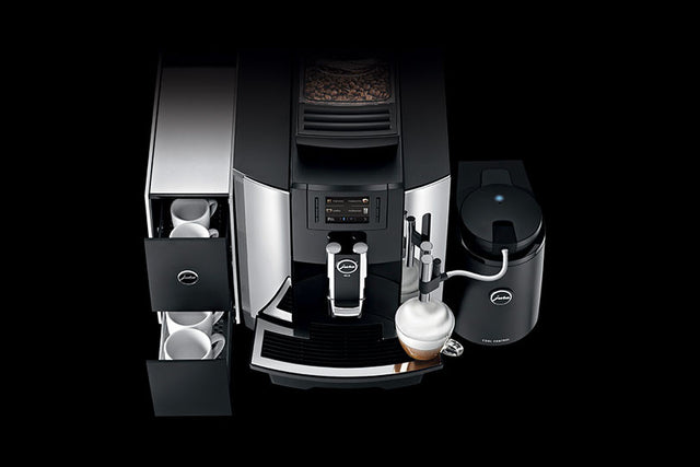 Jura, Jura WE8 Bean to Cup Coffee Machine - Chrome, Redber Coffee