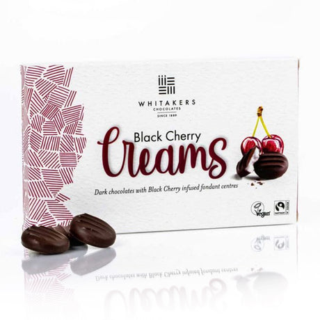 Whitakers, Whitakers Dark Chocolate Black Cherry Creams 150g, Redber Coffee