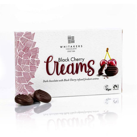 Whitakers, Whitakers Dark Chocolate Black Cherry Creams 150g, Redber Coffee