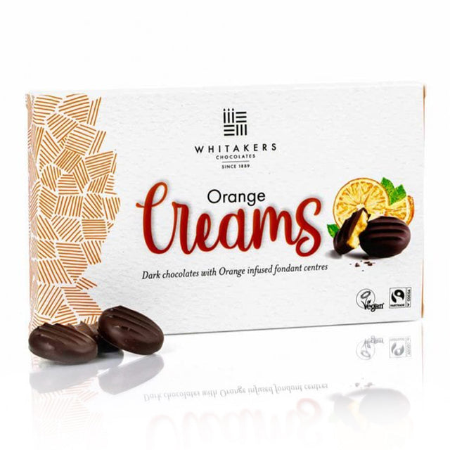 Whitakers, Whitakers Dark Chocolate Orange Creams 150g, Redber Coffee